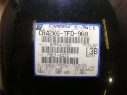 COPELAND CR42K6-TFD-960 COMPRESSOR CR42K6TFD960 NEW IN BOX (B60) 1