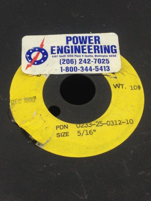 JADCO 3165 2#/BOX 5/16” GLAND / PUMP PACKING C07-0181 OPEN BOX approx 8# (B103) 3