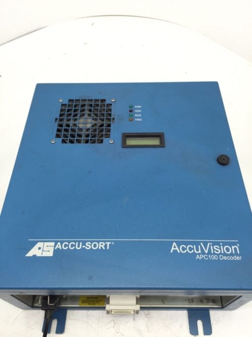 ACCU-SORT SYSTEMS ACCUVISION APC100 DECODER, USED IN GREAT CONDITION, P4 1