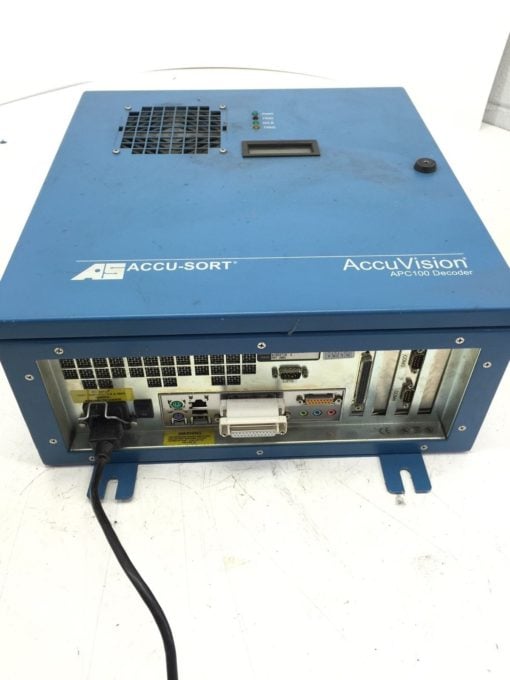 ACCU-SORT SYSTEMS ACCUVISION APC100 DECODER, USED IN GREAT CONDITION, P4 2