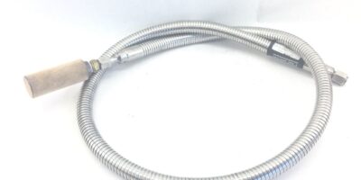 RATERMANN MFG FPA6D12-A 6FT CRYOGENIC CGA295 ARMORED HOSE (B456) 1