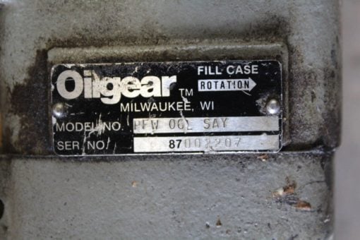 Oilgear PFW06LSAY Pump *used* (B225) 1