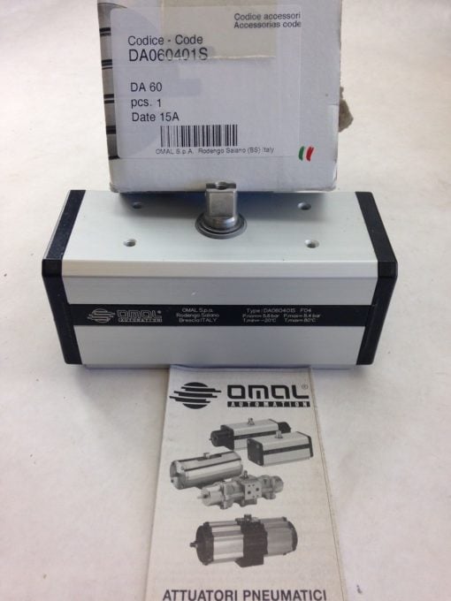 OMAL DA060401S DOUBLE ACTING PNEUMATIC ACTUATOR (B409) 1