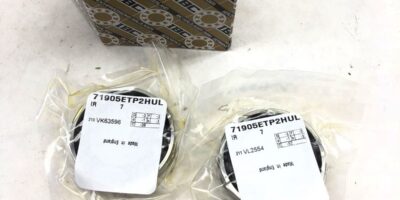 (2) NEW IBC 71905ETP2HUL ANGULAR CONTACT BALL BEARING, 71905.E.T.P2H