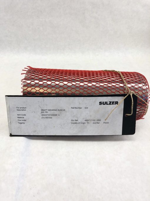 SULZER SHAFT WEARING SLEEVE 354237 (B459) 2