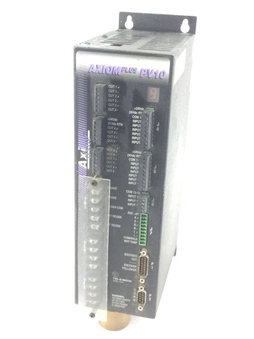 USED AxiDyne Axiom PLUS PV10 AC Servo Motor Drive Controller CNC 200V 10A(B201) 1