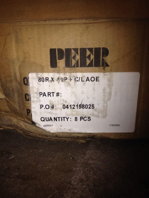 NEW! PEER # 80RX41P+C/L AOE ROLLER CHAIN 7-piece BOX FAST SHIP!!! (B231) 1