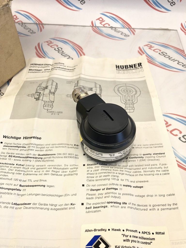 HUBNER HOG 71 DN 1024 TTL DIGITAL-TACHO INCREMENTAL ENCODER