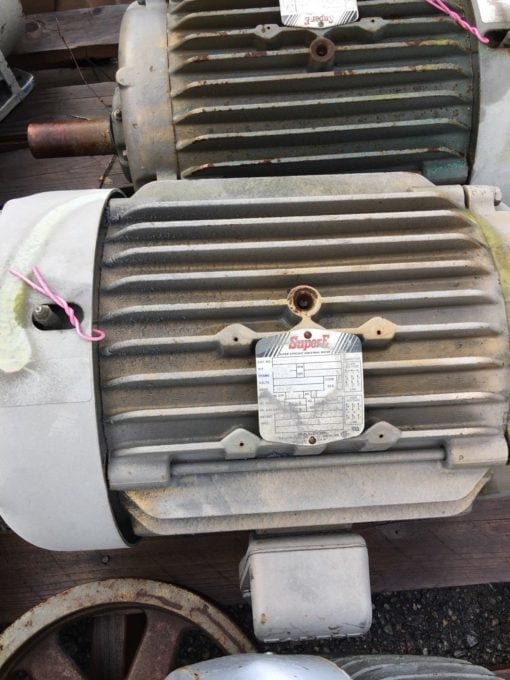 USED BALDOR SUPER E EM2333T 15 HP, 1765 RPM 3 PHASE ELECTRIC MOTOR, (CONNEX) 1