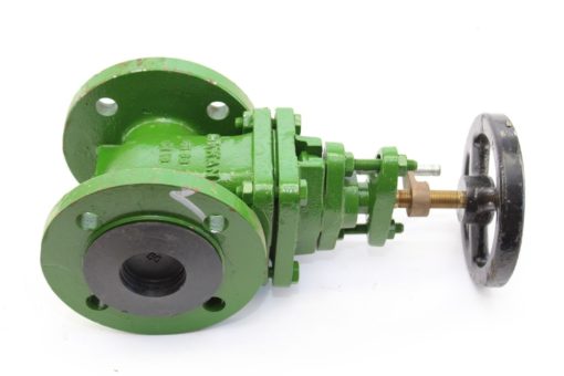 Dikkan 2â? DN 50 PN 10 GG25 091057 Gate Valve Green *NEW* (Connex) 1