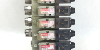 NUMATICS 031SA4154 7-UNIT COMBO SOLENOID VALVE ASSEMBLY (A624) 1