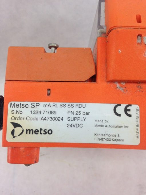 METSO AUTOMATION SMART-PULP RDU CONSISTENCY TRANSMITTER A4730024 (B450) 2