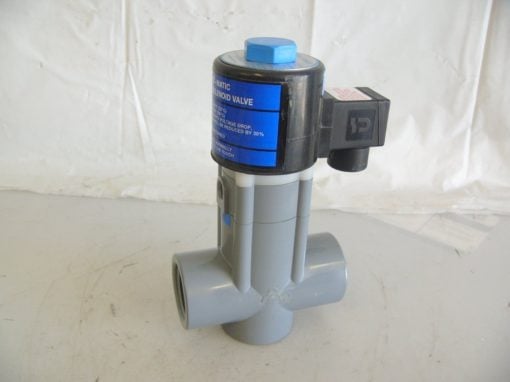 PLAST-O-MATIC DIRECT ACTING NORMALLY CLOSED SOLENOID VALVE 20-WATT COIL (B154) 5